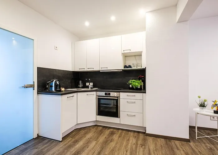 Ulmer Stadtwohnung شقة